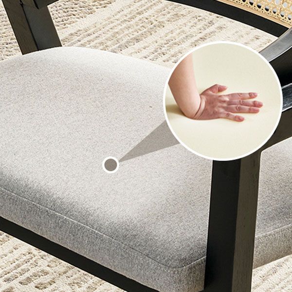 Traditionele stijlstoelen dineren houten armstoelen voor keuken