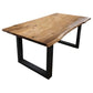 Industrial Brown Rectangle Shape Dining Table Solid Wood Standard Dining Table for Kitchen Clearhalo ' dining_table' 'Dining Tables & Seating' 'Dining Tables' 'furn' 'furn_dining_table' 'Furniture' 'furniture_dining_table' 'Kitchen & Dining Furniture' 'kitchen&dining_furn' 'kitchen' 'kitchen_dining_table' 1200x1200_dbf27074-85f3-41c3-9327-759616208485