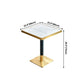 23.6-inch Traditional Luxury Table Dining Metal Pedestal Table Clearhalo ' dining_table' 'Dining Tables & Seating' 'Dining Tables' 'furn' 'furn_dining_table' 'Furniture' 'furniture_dining_table' 'Kitchen & Dining Furniture' 'kitchen&dining_furn' 'kitchen' 'kitchen_dining_table' 1200x1200_dbf7afe8-0286-4e38-a265-94bf30ba278c