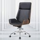Armless Office Chair with Chrome Metal Frame Modern Computer Desk Chair Clearhalo 'furn' 'furn_office_chair' 'Furniture' 'Office Chairs' 'Office Furniture' 'office_chair' 1200x1200_dbf7eae7-bbd0-4381-b8a1-478cf7432068