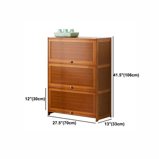 Contemporary Bamboo Barrister Bookcase Doors Included Bookcase for Home Office Clearhalo 'Bookcases' 'furn' 'furn_bookcases' 'Furniture' 'furniture_bookcases' 'kitchen' 'kitchen_bookcases' 'Living Room Furniture' 'Office Furniture' 1200x1200_dbf8b429-c1ea-44fd-8432-7ae54ef752fd