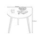 Table de bout Scandinave 3 jambes Dia 15.7 "/19.7" /23.6 "Table d'appoint en bois rond