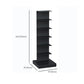 Contemporary Metal Bookshelf Black Geometric Shelf Bookcase for Study Room Clearhalo 'Bookcases' 'furn' 'furn_bookcases' 'Furniture' 'Office Furniture' 1200x1200_dbfab042-e9d3-4cb7-af9e-8d324873d02f