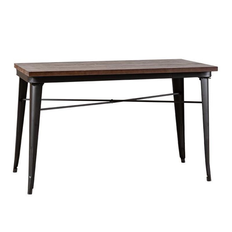 Industriale 1/3/4/5 pezzi Set da pranzo Tavolo da pranzo in legno per sala da pranzo