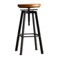 Industrial Leather Wood Counter Bar Stool Armless Adjustable Height Stool Clearhalo 'Bar Furniture' 'Bar Stools' 'bar_stools' 'furn' 'furn_bar_stools' 'furniture_bar_stools' 'Kitchen & Dining Furniture' 'kitchen&dining_furn' 'kitchen' 'kitchen_furn' Furniture' 1200x1200_dc06a71d-b5a2-4c24-939f-204f9bf0af15