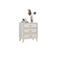 Glam Lingerie Chest Wood Vertical Storage Chest with Drawers for Bedroom
