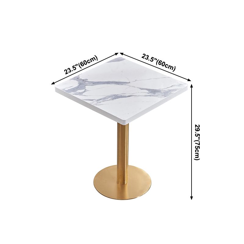 Metal Traditional Luxury Table Pedestal Base Table for Kitchen and Dining Room Clearhalo ' dining_table' 'Dining Tables & Seating' 'Dining Tables' 'furn' 'furn_dining_table' 'Furniture' 'furniture_dining_table' 'Kitchen & Dining Furniture' 'kitchen&dining_furn' 'kitchen' 'kitchen_dining_table' 1200x1200_dc086902-c28e-4b7e-baf2-68bc3bc00fce
