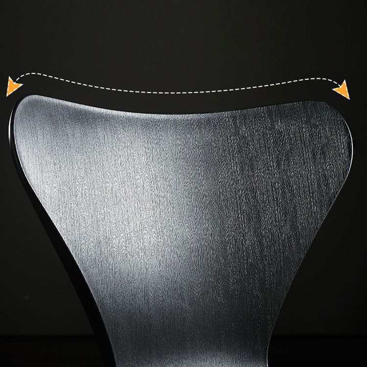 Wingback Dining Armless Chairs Indoor Dining Side Chairs with Metal Legs Clearhalo ' kitchen&dining_furn' 'Dining Chairs' 'Dining Tables & Seating' 'dining_chair' 'furn' 'furn_dining_chair' 'Furniture' 'furniture_dining_chair' 'Kitchen & Dining Furniture' 'kitchen' 1200x1200_dc0b1f1f-5689-4ed9-9019-ca8202b8023f