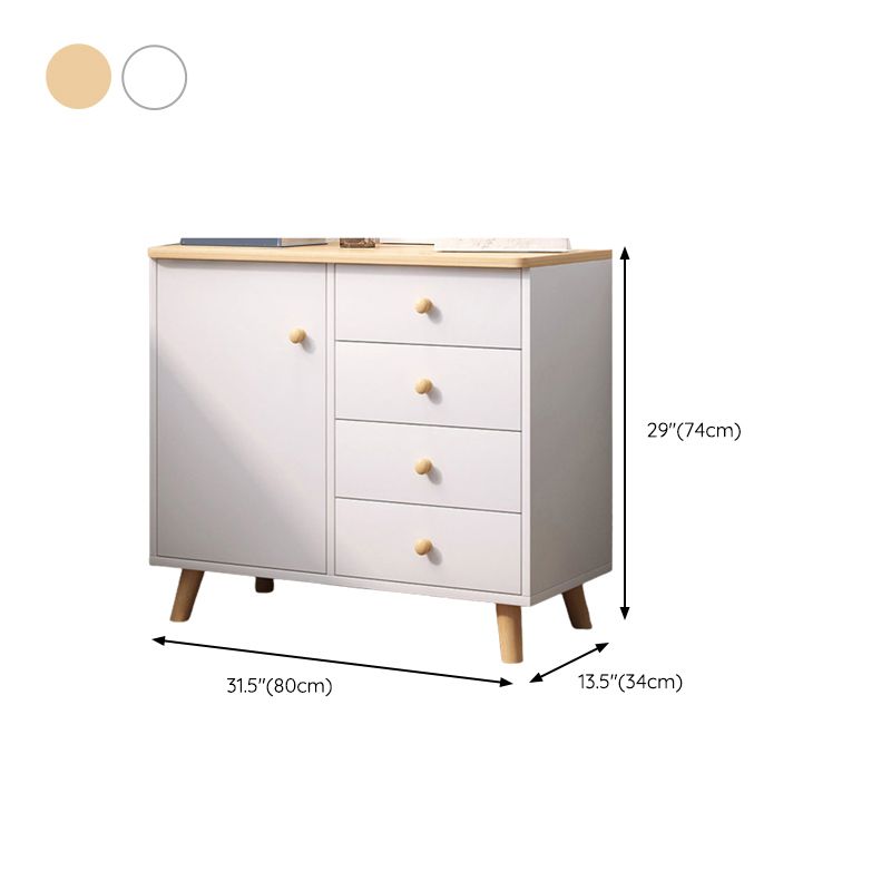 Contemporary Combo Dresser Solid Wood Bachelor's Chest for Home Clearhalo 'Bedroom Furniture' 'Dressers & Chests' 'dressers_chests' 'furn' 'furn_dressers_chests' 'Furniture' 1200x1200_dc0bba2f-ddae-4d17-9ab8-05eb1df4bac6