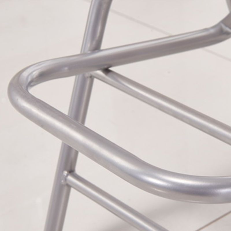 Contemporary Dining Stools Low Back Folding Bar Stools with Metal Base Clearhalo 'Bar Furniture' 'Bar Stools' 'bar_stools' 'furn' 'furn_bar_stools' 'Furniture' 'Kitchen & Dining Furniture' 1200x1200_dc1491eb-24a9-4d3d-a51c-8be6b463646e