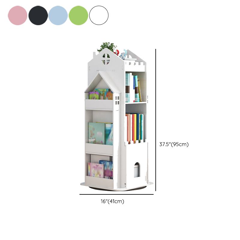 Estantería de estanterías estándar escandinavas abiertas