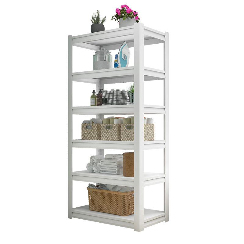 Open Metal Bookshelf Modern Home Office Rectangular Bookcase Clearhalo 'Bookcases' 'furn' 'furn_bookcases' 'Furniture' 'Office Furniture' 1200x1200_dc1907da-7bb2-456b-bd54-253b64e3bdde