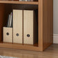 11.8 "H Bibliothèque en bois solide de style contemporain Cube pour la maison