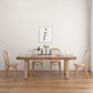 Living Room Solid Wood Top Table Modern Simple Table with 4 Legs Clearhalo 'Dining Tables & Seating' 'Dining Tables' 'dining_table' 'furn' 'furn_dining_table' 'Furniture' 'furniture_dining_table' 'Kitchen & Dining Furniture' 1200x1200_dc1a73b6-268d-44ad-8e32-0575c85d2204