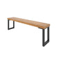 Modern Pine Wood Bench Rectangle Home Seating Bench with Legs Clearhalo 'Benches' 'Chairs & Seating' 'furn' 'furn_benches' 'Furniture' 'Living Room Furniture' 1200x1200_dc1cb2a9-48b3-492e-ac28-02153ced36f0