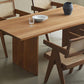 1/3/4/5 Pieces Rectangle Dining Set Solid Wood Dining Table with Wooden Chairs Clearhalo 'Dining Room Sets' 'Dining Tables & Seating' 'dining_room_set' 'furn' 'furn_dining_room_set' 'Furniture' 'Kitchen & Dining Furniture' 1200x1200_dc234bd1-3fb0-49b4-bbda-78b0c6f5aeca