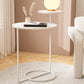 Contemporary Black/White End Table Frame Sofa Side Accent Table