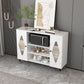 Schedate sideboard Glam Stone Scaffali per sala da pranzo Sideboard
