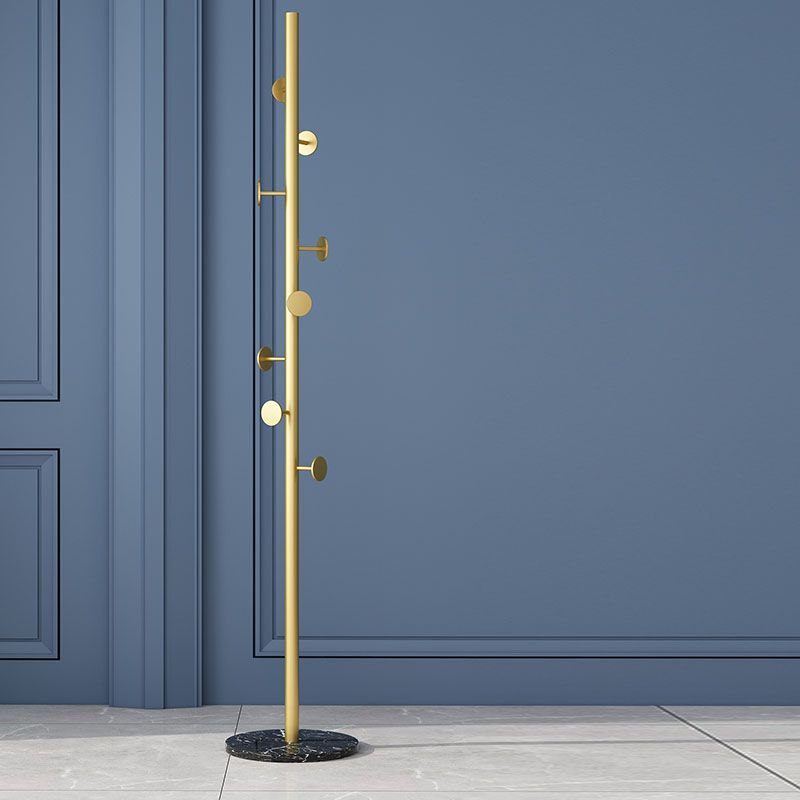 Luxuriöser Katastack 8 -Kleiderhaken Marmorboden Metalltrack für Schlafzimmer