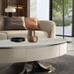 Oval White Coffee Table Slate Coffee Table with Storage Drawers Clearhalo 'Coffee & Accent Tables' 'Coffee Tables' 'coffee_tables' 'furn' 'furn_coffee_tables' 'Furniture' 'Living Room Furniture' 1200x1200_dc2f3ffd-bf2a-45f1-985a-8aaadc6d2d28
