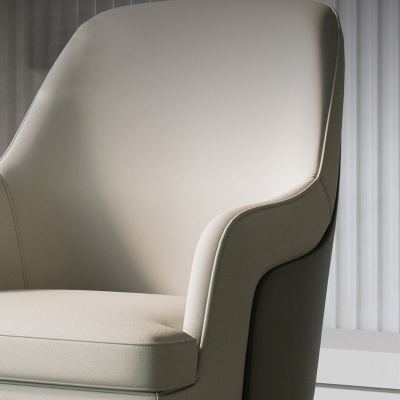 Chaise de bureau moderne Hauteur de siège réglable chaise pivotante sans bras