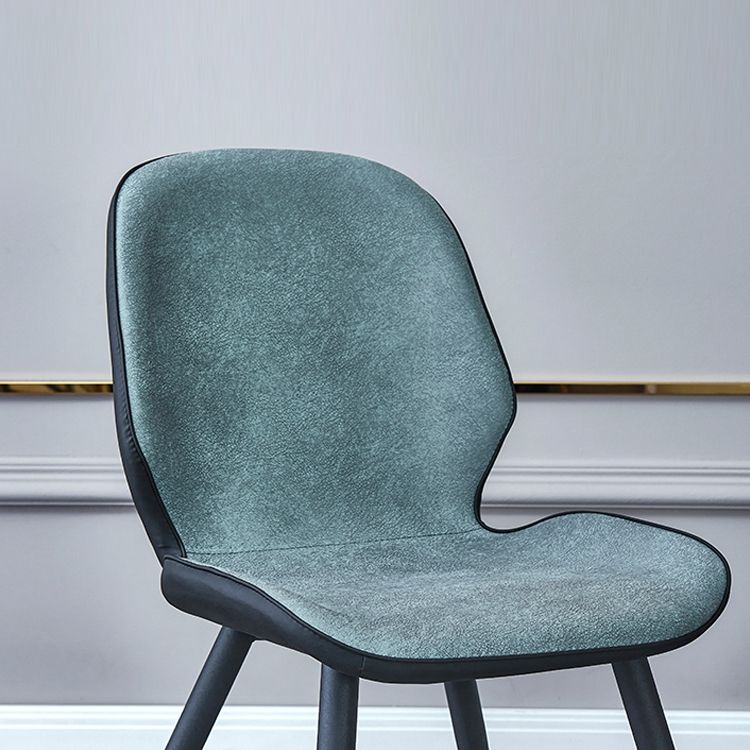 Contemporary Parsons Side Chair Matte Finish Armless Chair for Brasserie Clearhalo ' kitchen&dining_furn' 'Dining Chairs' 'Dining Tables & Seating' 'dining_chair' 'Furniture' 'furniture_dining_chair' 'Kitchen & Dining Furniture' 'kitchen' 1200x1200_dc3161e9-637d-44d4-85f1-92747f4895f0