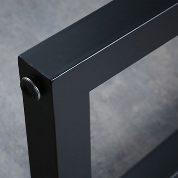 Industrial Rectangle Indoor Bar Dining Table White Stone Bistro Table Fixed Table Clearhalo 'Bar Furniture' 'Bar Tables' 'bar_tables' 'furn' 'furn_bar_tables' 'Furniture' 'furniture_bar_tables' 'Kitchen & Dining Furniture' 'kitchen&dining_furn' 'kitchen' 1200x1200_dc342800-1ee5-4a8a-addd-88636113055a