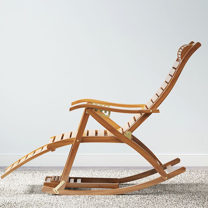 Contemporary Rocking Chair Bamboo Frame Spindle Backrest Indoor Rocking Chair Clearhalo 'Chairs & Seating' 'furn' 'furn_rocking_chairs' 'Furniture' 'Living Room Furniture' 'Rocking Chairs' 'rocking_chairs' 1200x1200_dc351270-fadb-4e46-acf9-8f7e7fa5798b