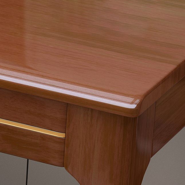 Rubberwood Storage and Drawers Writing Desk Rectangular Office Desk without Chair Clearhalo 'furn' 'furn_office_desk' 'Furniture' 'Office Desks' 'Office Furniture' 'office_desk' 1200x1200_dc35a804-93ca-41ce-9c29-6d520eab3c63