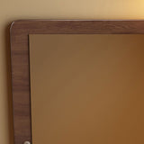 Moderno 32.28 "in altezza da toeletta in legno in legno Vanity con 2 cassetti con 2 cassetti