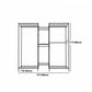 Black Contemporary Style Armoire Metal Steel Armoire for Bedroom Clearhalo 'Armoires & Wardrobes' 'armoires_wardrobes' 'Bedroom Furniture' 'furn' 'furn_armoires_wardrobes' 'Furniture' 1200x1200_dc412e96-99cf-4e1f-9b1f-9317597c521e
