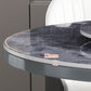 Round Stone Turntable Table Minimalist Furniture with Pedestal Base Clearhalo 'Dining Tables & Seating' 'Dining Tables' 'dining_table' 'furn' 'furn_dining_table' 'Furniture' 'Kitchen & Dining Furniture' 1200x1200_dc42961b-f1cc-448d-95e4-9b891daaaf20