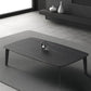 Rectangular Slate 4 Legs Coffee Table 16.5" High Stone 1 Single Cocktail Table Clearhalo 'Coffee & Accent Tables' 'Coffee Tables' 'coffee_tables' 'furn' 'furn_coffee_tables' 'Furniture' 'Living Room Furniture' 1200x1200_dc42cd30-d7f5-4482-9142-cd6c04dc089a