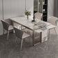 Traditional Luxury Style Dining Table Rectangle Sintered Stone Table with Double Pedestal Clearhalo ' dining_table' 'Dining Tables & Seating' 'Dining Tables' 'furn' 'furn_dining_table' 'Furniture' 'furniture_dining_table' 'Kitchen & Dining Furniture' 'kitchen&dining_furn' 'kitchen' 'kitchen_dining_table' 1200x1200_dc445239-ffd1-474c-9bfc-b2be4d8e193a