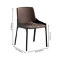 Modern Metal Dining Chair 20'' Wide Parsons Dining Side Chair for Kitchen Clearhalo ' kitchen&dining_furn' 'Dining Chairs' 'Dining Tables & Seating' 'dining_chair' 'furn' 'furn_dining_chair' 'Furniture' 'furniture_dining_chair' 'Kitchen & Dining Furniture' 'kitchen' 1200x1200_dc47e742-abae-4cb4-bb8c-38d7f1cdee43