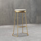 Glam Leather Bar Stool Backless Counter Stool for Bristol with Metal Legs Clearhalo 'Bar Furniture' 'Bar Stools' 'bar_stools' 'furn' 'furn_bar_stools' 'Furniture' 'Kitchen & Dining Furniture' 1200x1200_dc4a1606-2f55-43c6-a715-c1d24728bf5d