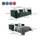 33" Wide Glam Sleeper Sofa Pillow Included Tufted Back Sleeper Sofa