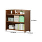 Walnut Bookcase Floor Multi-layer Storage Rack Student Home Bookshelf