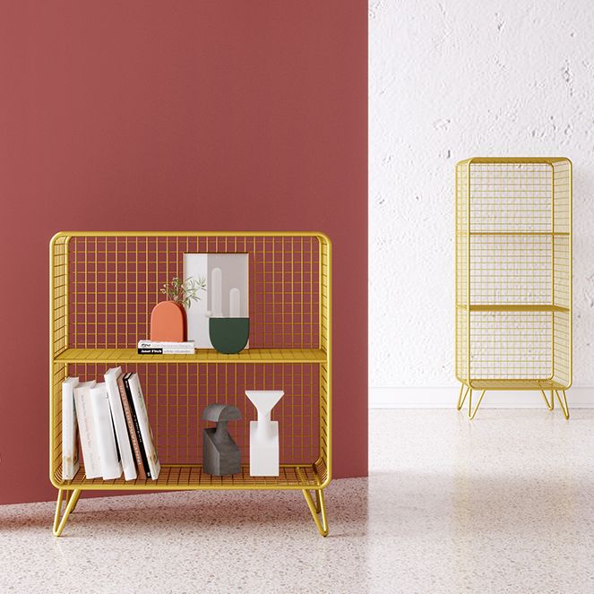 Glam Style Bookshelf Metal Standard Shelf Bookcase for Home Use Clearhalo 'Bookcases' 'furn' 'furn_bookcases' 'Furniture' 'furniture_bookcases' 'Office Furniture' 1200x1200_dc4d0a5d-3728-4047-828f-28d8b00d0a9b