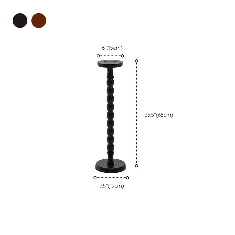 Traditional Wood End Table Sled Black/Brown Side End Snack Table Clearhalo 'Coffee & Accent Tables' 'End & Side Tables' 'end_side_tables' 'furn' 'furn_end_side_tables' 'Furniture' 'Living Room Furniture' 1200x1200_dc4e6833-0f6a-4913-b0d9-3ed06ef6cc1a