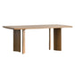 Rectangle Industrial Dining Table 4 Legs Fixed Table with Solid Wood Clearhalo ' dining_table' 'Dining Tables & Seating' 'Dining Tables' 'furn' 'furn_dining_table' 'Furniture' 'furniture_dining_table' 'Kitchen & Dining Furniture' 'kitchen&dining_furn' 'kitchen' 'kitchen_dining_table' 1200x1200_dc4f4f53-2e2e-4b1f-a8c3-fb517d8be8d4