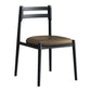 Ladder Back Armless Dining Chairs Upholstered Side Chairs with Metal Legs Clearhalo ' kitchen&dining_furn' 'Dining Chairs' 'Dining Tables & Seating' 'dining_chair' 'furn' 'furn_dining_chair' 'Furniture' 'furniture_dining_chair' 'Kitchen & Dining Furniture' 'kitchen' 1200x1200_dc5236dd-cec1-47be-b3cf-35fe85588ecf