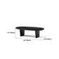 Modern Black Solid Wood Coffee Table with Wooden Base Bunching Tables Clearhalo 'Coffee & Accent Tables' 'Coffee Tables' 'coffee_tables' 'furn' 'furn_coffee_tables' 'Furniture' 'Living Room Furniture' 1200x1200_dc52abd1-f4ac-4414-9725-6bd0455e160a