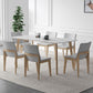 Modern Sintered Stone Top Dining Set Rectangle 1/2/5/6/7 Pieces Dining Table with Chairs Clearhalo 'Dining Room Sets' 'Dining Tables & Seating' 'dining_room_set' 'furn' 'furn_dining_room_set' 'Furniture' 'furniture_dining_room_set' 'Kitchen & Dining Furniture' 1200x1200_dc543983-456c-4760-9256-0957271cd505