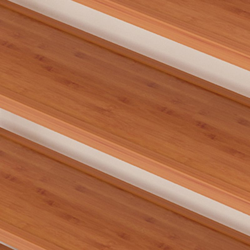 Libreria standard in bambù contemporanea libreria di scaffali aperti