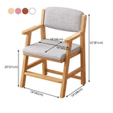 Wood Modern Indoor-Outdoor Chair Open Back Dining Single Chair for Home Use Clearhalo ' kitchen&dining_furn' 'Dining Chairs' 'Dining Tables & Seating' 'dining_chair' 'furn' 'furn_dining_chair' 'Furniture' 'furniture_dining_chair' 'Kitchen & Dining Furniture' 'kitchen' 1200x1200_dc5bc93c-5001-46d5-a60f-52963029bd71