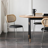 PU Leather Contemporary Side Chair Open Back Dining Chair for Dining Room Clearhalo 'Dining Chairs' 'Dining Tables & Seating' 'dining_chair' 'furn' 'furn_dining_chair' 'Furniture' 'furniture_dining_chair' 'Kitchen & Dining Furniture' 1200x1200_dc65aed1-1acd-4195-816b-3fb3fa468d9f