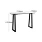 Industrial White Top Counter Table 42-inch Height Table for Living Room Clearhalo 'Bar Furniture' 'Bar Tables' 'bar_tables' 'furn' 'furn_bar_tables' 'Furniture' 'furniture_bar_tables' 'Kitchen & Dining Furniture' 'kitchen&dining_furn' 'kitchen' 1200x1200_dc6674e1-1b1e-4520-bdab-8d2b0ffafd8a