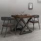 Industrial Square Dining Table Pine Solid Wood Table with Trestle Base Clearhalo ' dining_table' 'Dining Tables & Seating' 'Dining Tables' 'furn' 'furn_dining_table' 'Furniture' 'furniture_dining_table' 'Kitchen & Dining Furniture' 'kitchen&dining_furn' 'kitchen' 'kitchen_dining_table' 1200x1200_dc679478-af11-4a99-955d-877a71b38d4a