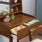 Drawers Included Lighted Mirror Standing Wood Bedroom Vanity Dressing Table